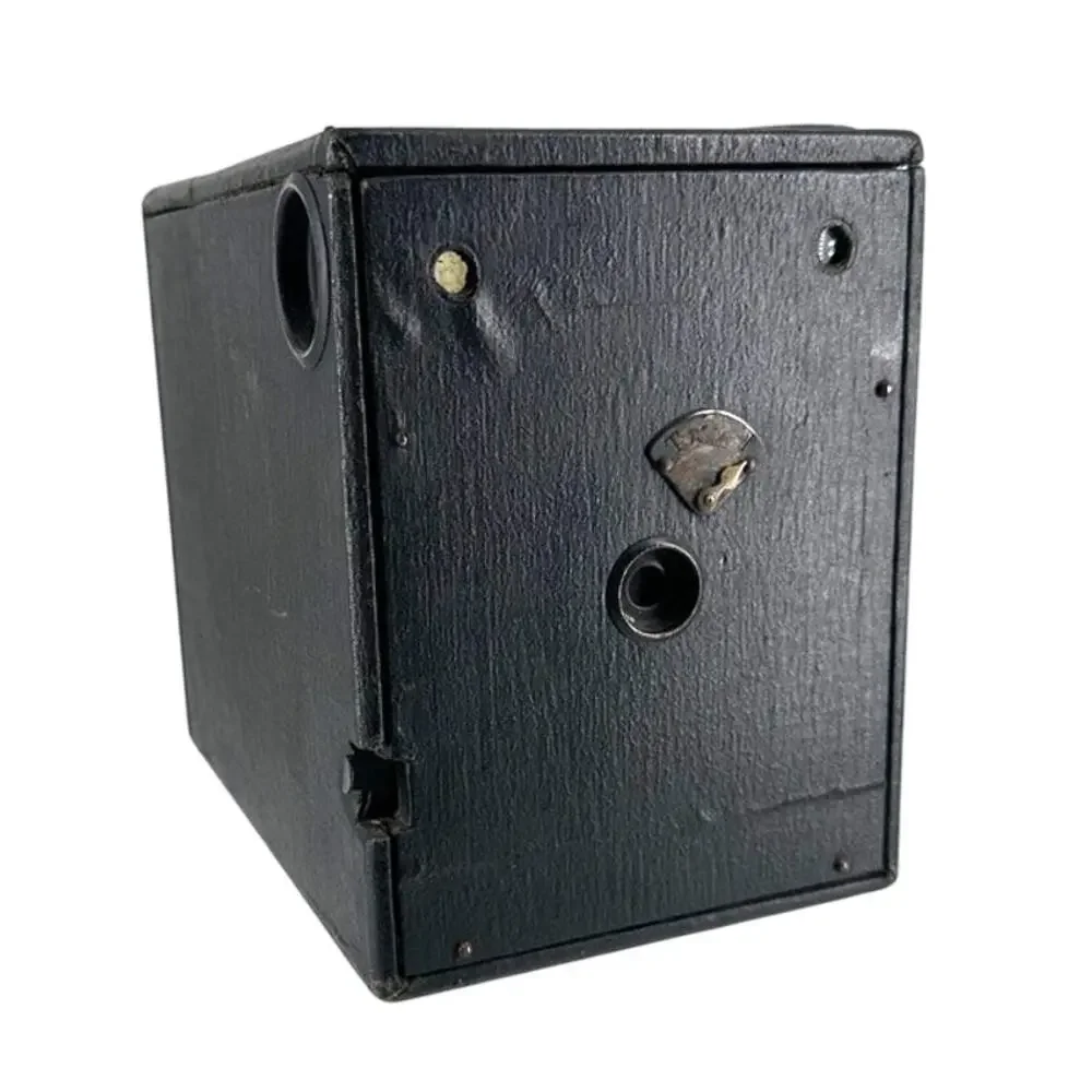 1917 Conley Model 1 Box Camera w/ 8 Glass Plates Vintage Collectible